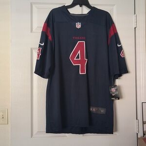 Nike Houston Texans #4 Watson NFL On Field Jersey Men’s XL NWT